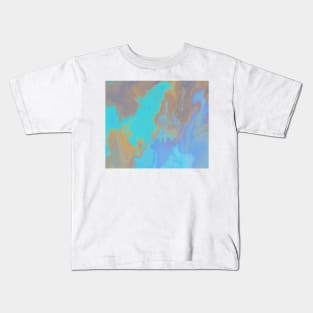 Blue Marble design Kids T-Shirt